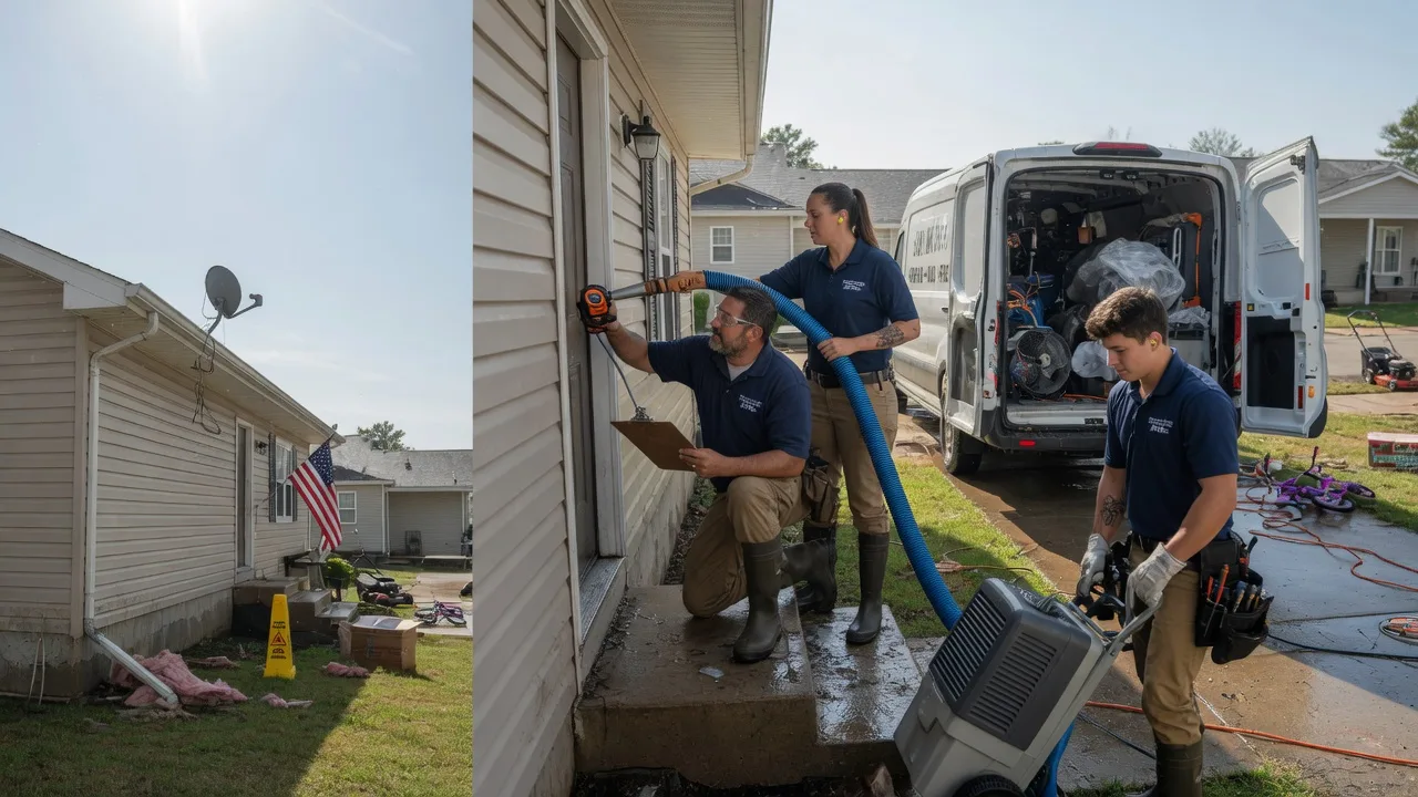 Ceiling Water Damage Restoration in Minersville, PA near me